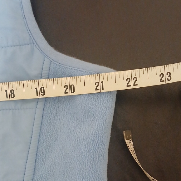 Glen Echo Light Blue Quilted Vest - Picture 8 of 13